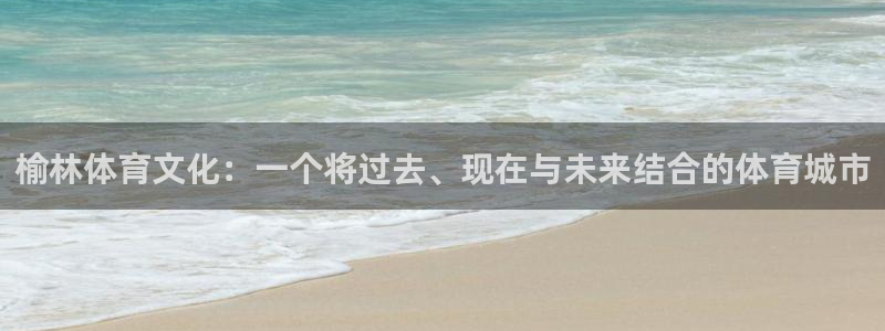 MK体育官方正版app新能源：榆林体育文化：一个将过